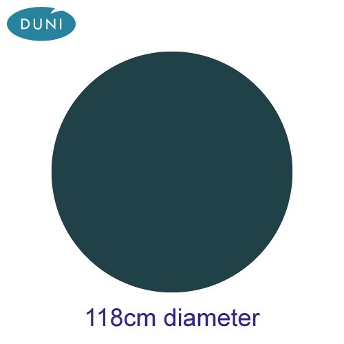 Dunicel Round Ocean Teal Tablecovers