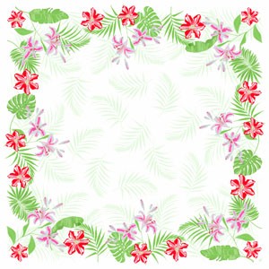 Tropical Lily Dunisilk® Slipcover