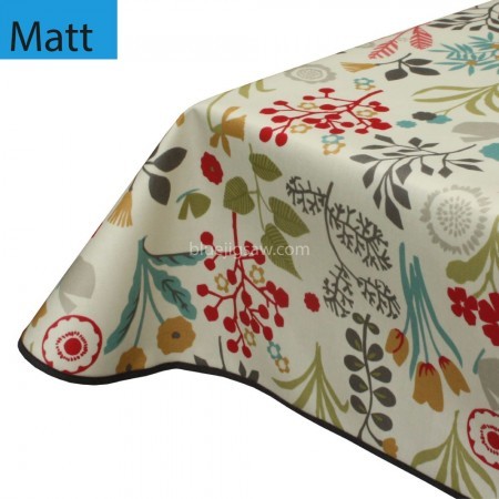 CLEARANCE Cedars Park, Matt Oilcloth Tablecloth