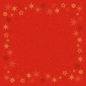 Dunicel 84cm x 84cm Star Stories Red Slipcover