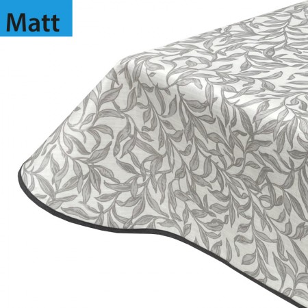 Matt PVC Oilcloth Tablecloth Finette Stone