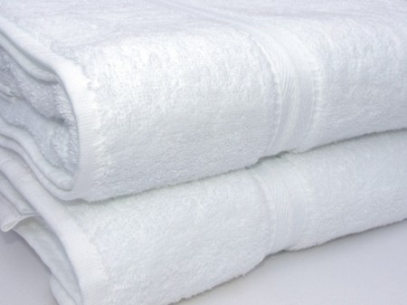 Lunar Cotton White Towel