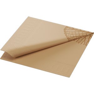Duni Tissue Napkins 33cm x 33cm Carton, Organic