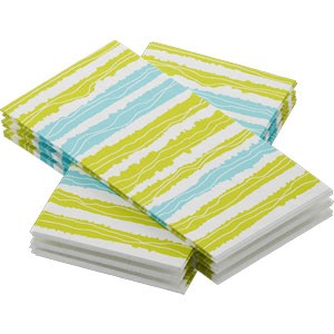 Bio Dunisoft® Hand Towel Napkin, 20cm x 40cm, Elise Stripe
