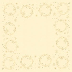 Dunisilk Slipcovers, 84cm x 84cm, Star Shine Cream