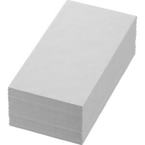 Dunisoft 48cm Bookfold Napkins White