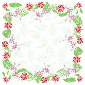 Tropical Lily Dunicel® Slipcover