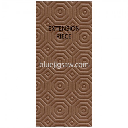 Rectangle Extension Brown Table Protector