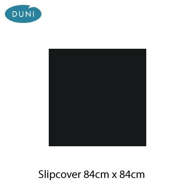 Evolin 84cm x 84cm Black Slipcovers